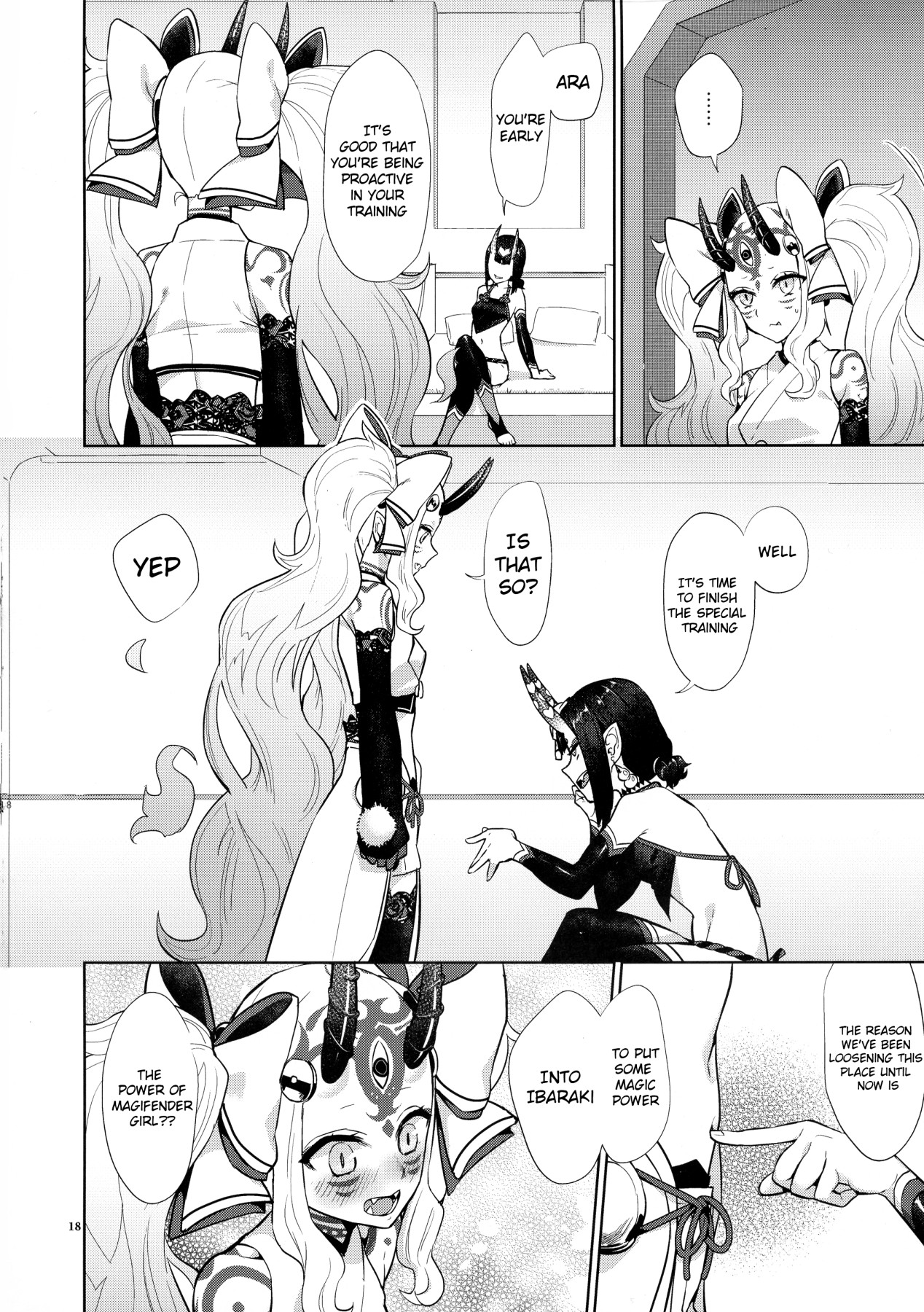 Hentai Manga Comic-The Guardian Girl's Secret Training-Read-16